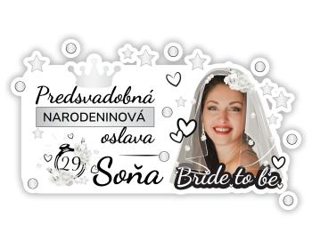 Personal Personalizovaná podložka pod tanier -  Predsvadobná oslava