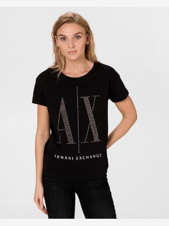 Armani Exchange Tričko Čierna