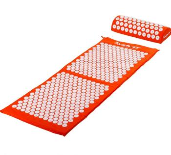 MOVIT 40901 Akupresúrna podložka s vankúšom 130 x 50 cm - oranžová