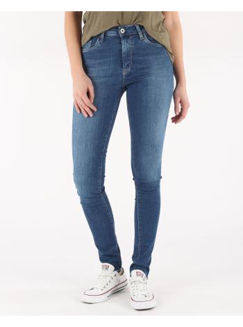 Skinny fit pre ženy Pepe Jeans - modrá