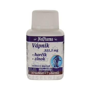 MedPharma VÁPNIK 333,3 mg + Horčík + Zinok