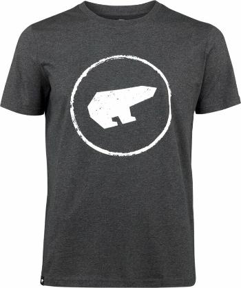 Eisbär Stamp T-Shirt Unisex Dark Grey/White Meliert L