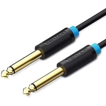 Vention 6,5 mm Jack Male to Male Audio Cable 1 m Black (BAABF)