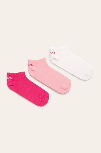 Ponožky Fila dámske, ružová farba