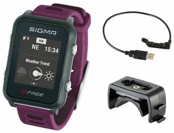 Sigma Pulsmetr iD.FREE Plum 24110