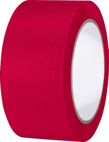 TOOLCRAFT 832450R-C 832450R-C PVC tape  červená (d x š) 33 m x 50 mm 1 ks