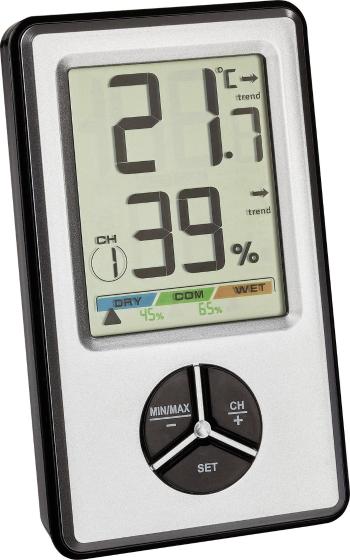 TFA Dostmann 30.5045.54 digitales Thermo-Hygrometer bezdrôtový teplomer a vlhkomer biela