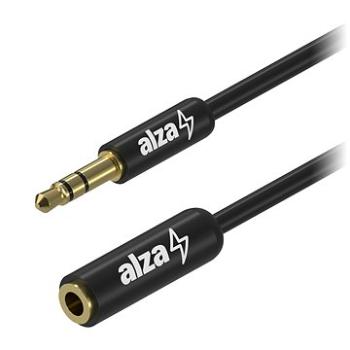AlzaPower Audio 3,5 mm Jack (M) to 3,5 mm Jack (F) 1 m (APW-CBA3J3J02B)