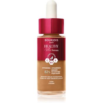 Bourjois Healthy Mix ľahký make-up pre prirodzený vzhľad odtieň 58W Caramel 30 ml