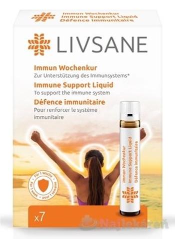 LIVSANE Tekutá obrana imunity ampulky 7x25ml