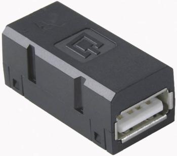 Konektor USB 2.0 spojka, rovná 1401U00812KI Zásuvka A do zásuvky A 1401U00812KI Metz Connect Množstvo: 1 ks