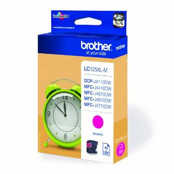 Brother LC-125XLM purpurová (magenta) originálna cartridge