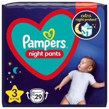 PAMPERS Night Pants Veľkosť 3, 29 ks, 6-11 kg