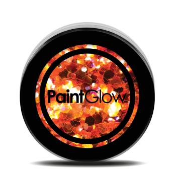 PGW Holographic Farba na tvár - rôzne farby Farba: oranžová