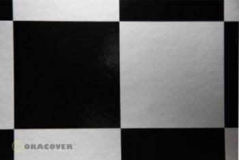 Oracover 691-091-071-002 nažehlovacia fólia Fun 6 (d x š) 2 m x 60 cm striebornočierná