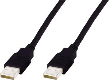 Digitus #####USB-Kabel USB 2.0 #####USB-A Stecker, #####USB-A Stecker 5.00 m čierna