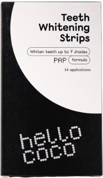 hello coco Bieliace pásky na zuby PAP+ (Teeth Whitening Strips) 28 ks
