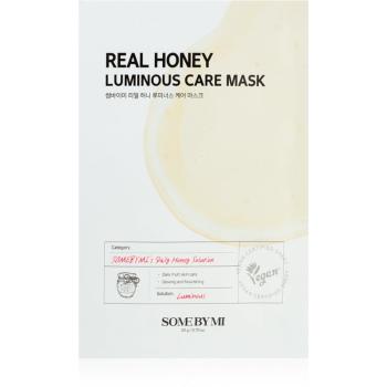 Some By Mi Clinical Solution Honey Luminous Care Mask rozjasňujúca plátienková maska 20 g