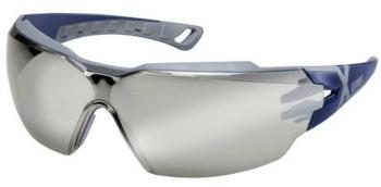 Uvex uvex pheos cx2 9198885 ochranné okuliare vr. ochrany pred UV žiarením modrá, sivá DIN EN 166, DIN EN 172