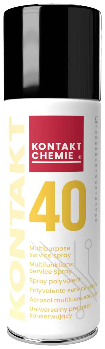 Univerzálny olej na kontakty Kontakt Chemie KONTAKT 40 79009-AA, 200 ml