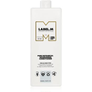 label.m Pure Botanical Nourishing Conditioner hydratačný a vyživujúci kondicionér pre všetky typy vlasov 1000 ml