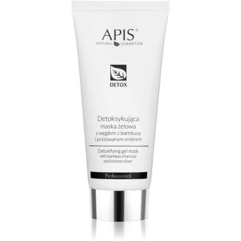 Apis Natural Cosmetics Detox Professional upokojujúca gélová maska pre mastnú a problematickú pleť 200 ml