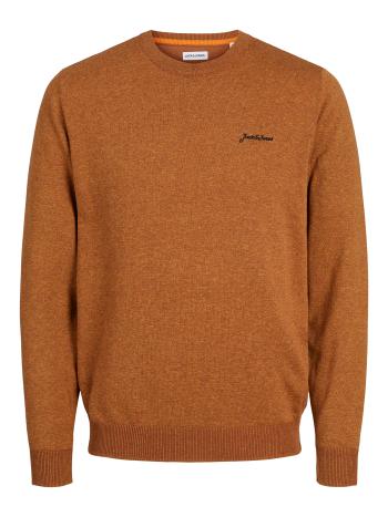 Jack&Jones Pánsky sveter JJBRAD 12258846 Mocha Bisque XL