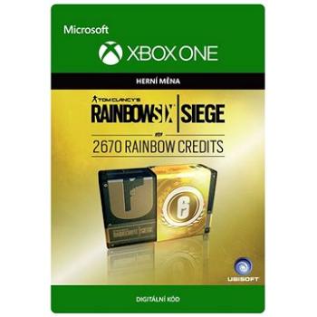 Tom Clancys Rainbow Six Siege Currency pack 2670 Rainbow credits – Xbox Digital (7F6-00101)