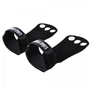 Gorilla Sports Mozoľníky Grips, 2 kusy, M, čierne