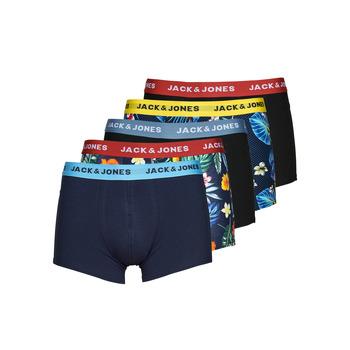 Jack & Jones  Boxerky JACFLOWER BIRD X5  Viacfarebná