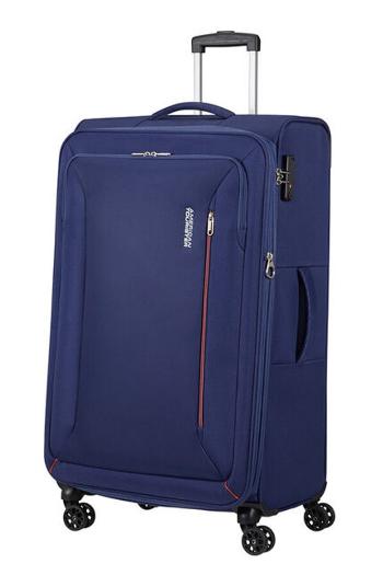 American Tourister Látkový cestovní kufr Hyperspeed L EXP 108/118 l - tmavě modrá