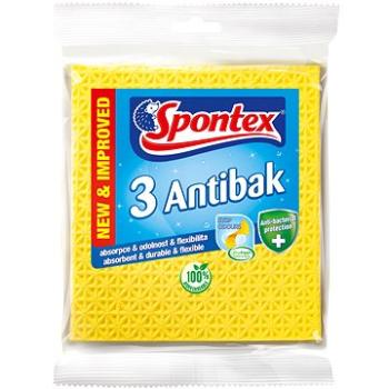 SPONTEX Antibak, hubová utierka, 3 ks (9001378424871)