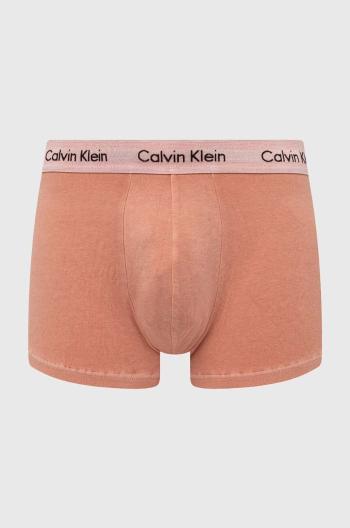 Boxerky Calvin Klein Underwear pánske, ružová farba