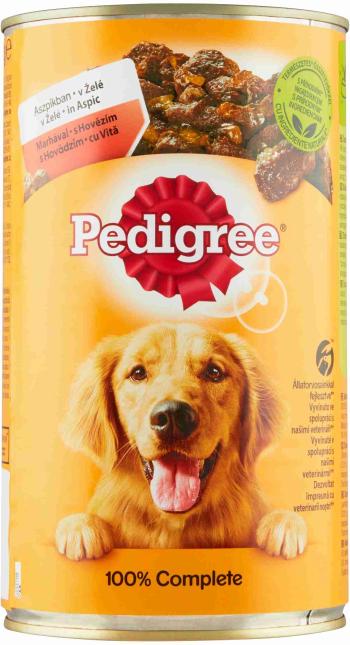 PEDIGREE Konzerva s hovädzím v želé 1200g