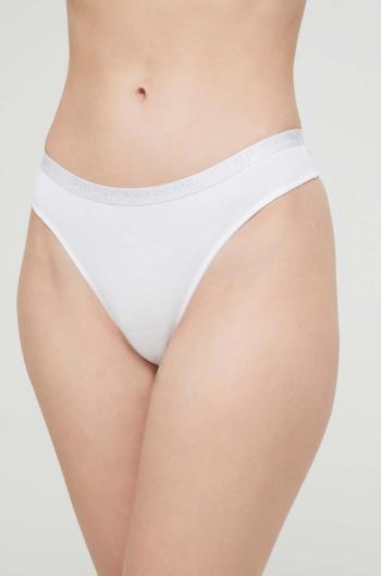 Tangá Emporio Armani Underwear 2-pak biela farba