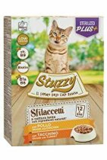 Stuzzy Cat kapsička pre dospelých Sterilizované kuracie mäso 12X85G + Množstevná zľava