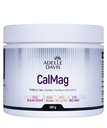 CalMag - vápnik + horčík + C Adelle Davis 200 g