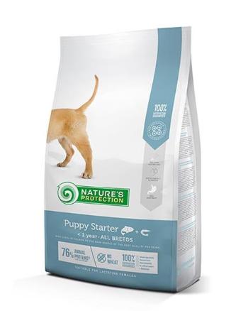 Natures Protection dog puppy starter salmon all breeds granule pre šteniatka 2kg