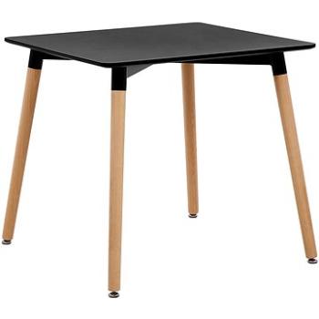 Čierny jedálenský stôl BUSTO 80 x 80 cm, 173910 (beliani_173910)