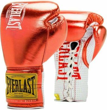 Everlast 1910 Pro Fight Gloves Red 10oz