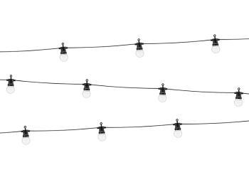 PartyDeco Girlanda - LED svietiace žiarovky 5 m
