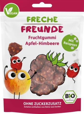 FRECHE FREUNDE BIO Želé ovocné Jablko, malina, ryžové guľky 30 g, 12m+