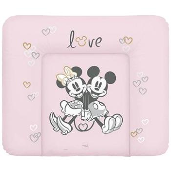 CEBA BABY prebaľovacia podložka mäkká na komodu 85 × 72 cm, Disney Minnie & Mickey Pink (5907672336718)