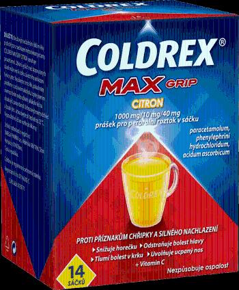 Coldrex MAXGrip Citron 14 ks