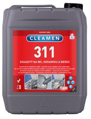 CLEAMEN 311 - Zásaditý čistič na toaletu 5 l
