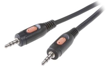 SpeaKa Professional SP-7870372 jack audio prepojovací kábel [1x jack zástrčka 3,5 mm - 1x jack zástrčka 3,5 mm] 30.00 cm