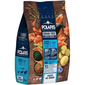 Polaris bezobilné granule s čerstvým mäsom Junior s lososom a morčacím 2,5 kg (5999566110566)