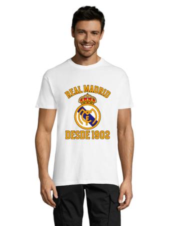 Real Madrid 9 pánske tričko biele XS