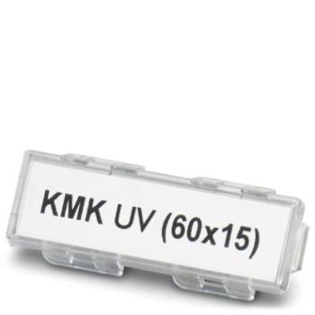 Phoenix Contact 1014108 KMK UV (60X15) držiak označenie Druh montáže: káblové spony  priehľadná  50 ks