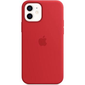 Apple iPhone 12 a 12 Pro Silikónový kryt s MagSafe (PRODUCT)RED (MHL63ZM/A)